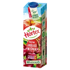 Hortex Nektar jabłko wiśnia 1 l