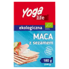 Yoga Life Maca z sezamem ekologiczna 180 g (2 x 90 g)