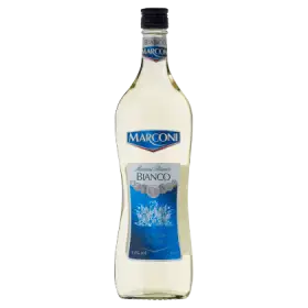 Marconi Bianco Aromatyzowany napój winny owocowy biały słodki 1,0 l