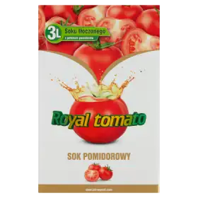 Royal tomato Sok pomidorowy 3 l