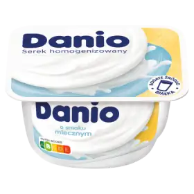 Danio Serek homogenizowany o smaku mlecznym 140 g