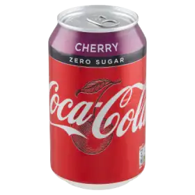 Coca-Cola zero Wiśniowa Napój gazowany 330 ml