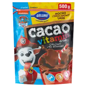 Gellwe Cacao Vitamin Napój kakaowy w proszku 500 g