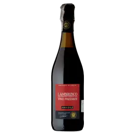 Lambrusco Wino czerwone półsłodkie musujące włoskie