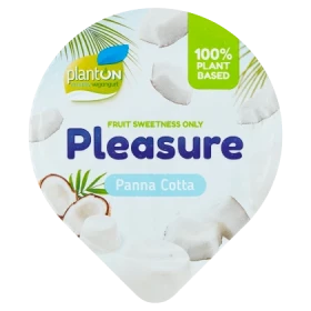 Planton Pleasure Kremowy kokosowy vegangurt panna cotta 130 g