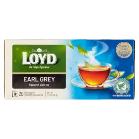 Loyd Earl Grey Herbata czarna aromatyzowana 35 g (20 x 1,75 g)