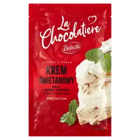 Delecta La Chocolatiere Premium Krem śmietanowy smak irish cream 71 g