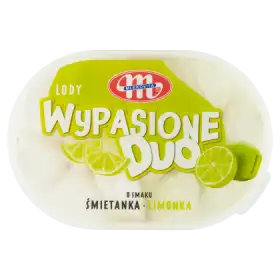 Mlekovita Wypasione Duo Lody o smaku śmietanka limonka 1 l
