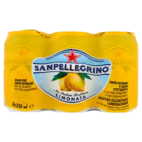 Sanpellegrino Limonata Napój gazowany o smaku cytrynowym 6 x 330 ml
