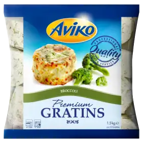 Aviko Premium Gratiny ziemniaczane z brokułami 1,5 kg
