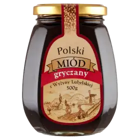 Polski miód nektarowy gryczany 500 g