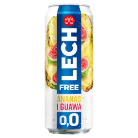 Lech Free Piwo bezalkoholowe ananas i guawa 500 ml