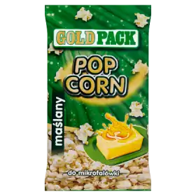 Gold Pack Popcorn do mikrofalówki maślany 100 g