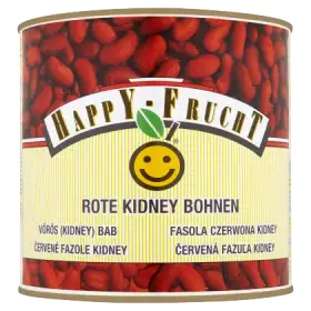HAPPY FRUCHT Fasola czerwona Kidney 2500 g