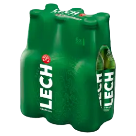 Lech Premium Piwo jasne 6 x 0,33 l