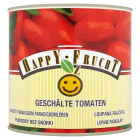 HAPPY FRUCHT Pomidory bez skórki 2500 g
