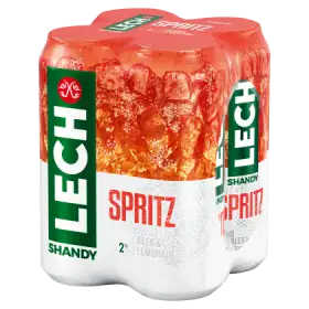 Lech Shandy Spritz Piwo z lemoniadą 4 x 500 ml