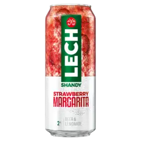 Lech Shandy Strawberry Margarita Piwo z lemoniadą 500 ml