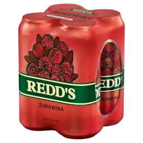 Redd's Piwo smak żurawiny 4 x 0,5 l