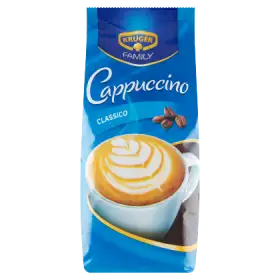 Krüger Family Cappuccino Classico Napój w proszku z kawą rozpuszczalną 500 g