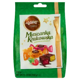 Wawel Mieszanka Krakowska Galaretki w czekoladzie 350 g