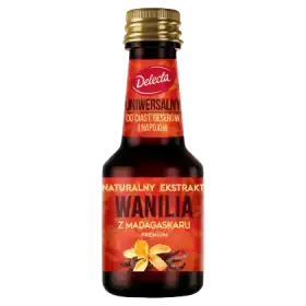 Delecta Naturalny ekstrakt wanilia z Madagaskaru premium 30 ml