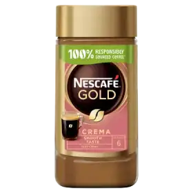 Nescafé Gold Crema Kawa rozpuszczalna 200 g