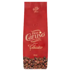 Don Caruso Classico Mieszanka kawy palonej w ziarnach 200 g