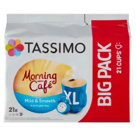 Tassimo Morning Café Mild & Smooth XL Kawa mielona 147 g (21 x 7 g)