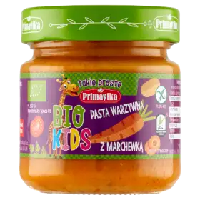 Primavika Bio Kids Pasta warzywna z marchewką 160 g