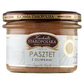 Kuchnia Staropolska Premium Pasztet z oliwkami 160 g