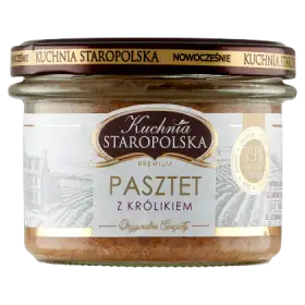 Kuchnia Staropolska Premium Pasztet z królikiem 160 g