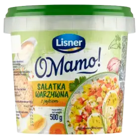 Lisner O Mamo! Sałatka warzywna z jajkiem 500 g