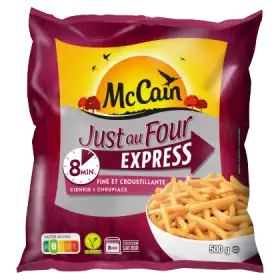 McCain JAF Express Szybkie frytki do piekarnika 500 g