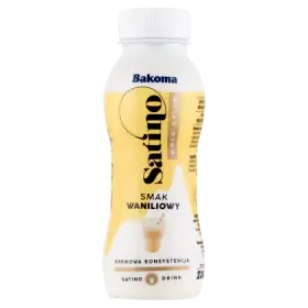 Bakoma Satino Gold Drink Napój mleczny smak waniliowy 230 g