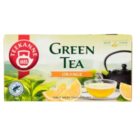 Teekanne Green Tea Orange Aromatyzowana herbata zielona 35 g (20 x 1,75 g)