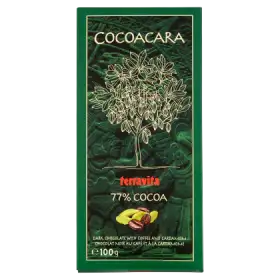 Terravita Cocoacara Gorzka czekolada z kawą i kardamonem 100 g