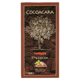 Terravita Cocoacara Gorzka czekolada 100 g