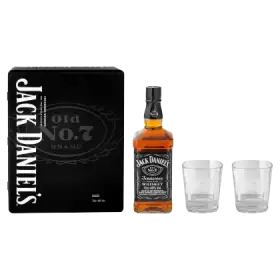 Jack Daniel's Whiskey 700 ml i 2 szklanki