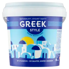 Greek Style Naturalny jogurt gęsty 1 kg