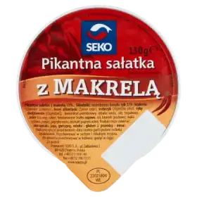 SEKO Pikantna sałatka z makrelą 130 g