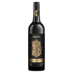 Hardys Brave New World Black Shiraz Wino czerwone półsłodkie australijskie 750 ml