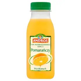 Andros 100% Sok z pomarańczy wyciskanych 250 ml
