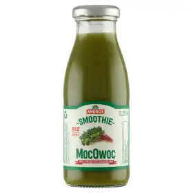 Andros MocOwoc Smoothie rabarbar 0,25 l