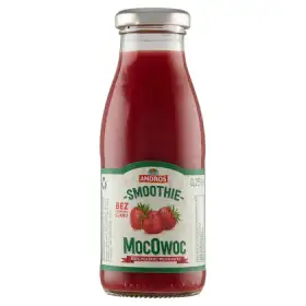 Andros MocOwoc Smoothie truskawka 0,25 l
