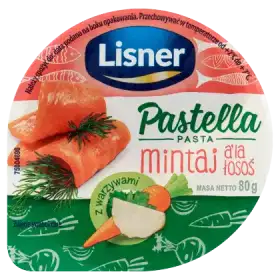 Lisner Pastella Pasta mintaj a'la łosoś 80 g
