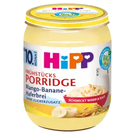 HiPP BIO Owsianka na mleku z mango i bananami od 10. miesiąca 160 g