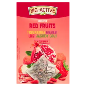 Big-Active Red Fruits Herbatka 45 g (20 x 2,25 g)