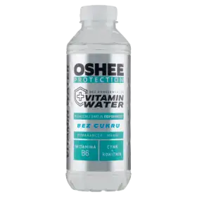 Oshee Protection Vitamin Water Napój niegazowany pomarańcza-mango 555 ml