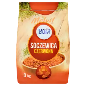 Melvit La Chef Soczewica czerwona 3 kg